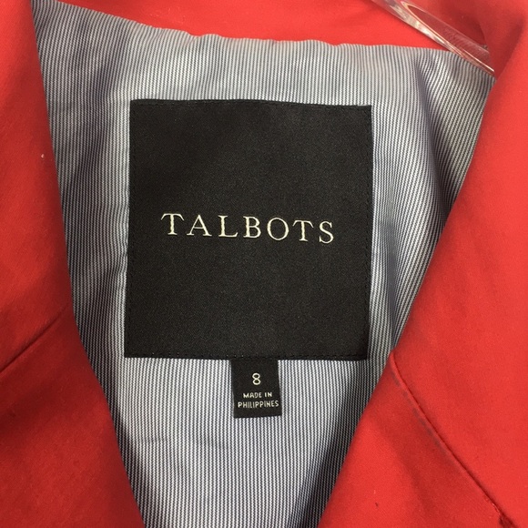 Talbots Double Breast Pea Coat Women’s Size 8 - Picture 2 of 4